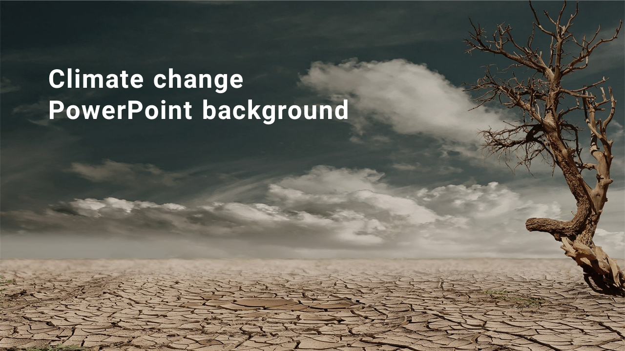 Climate Change Powerpoint Template Free Download